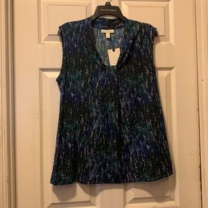 Dana Buchman. Size XL. Blue,Green,White & Black